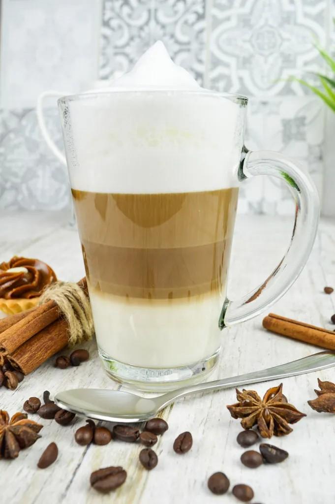 6 Kaffeegläser 350ml mit Henkel