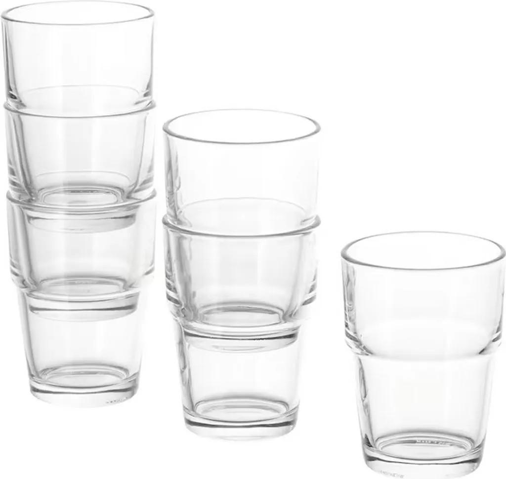 Ikea REKO, Klarglas-6-er Set / 170 ml