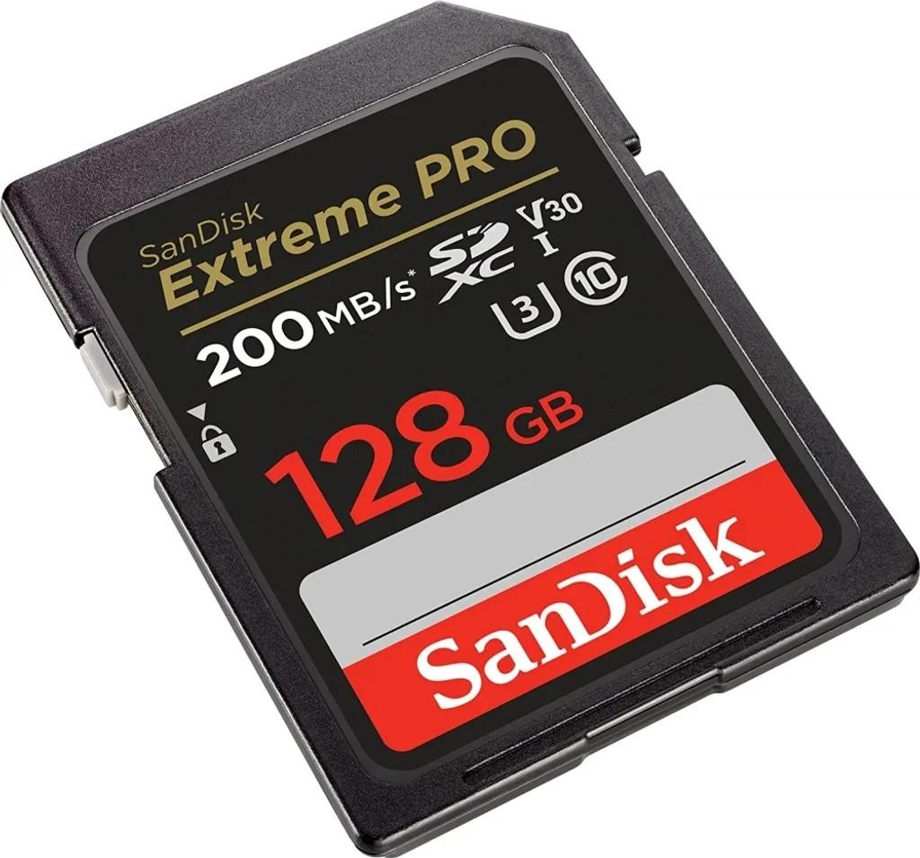 SanDisk Extreme PRO® SDXC™-UHS-I-Speicherkarte 128 GB, 200MB/s