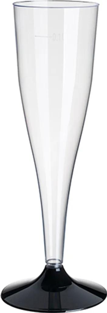 5 Stiel-Gläser für Sekt