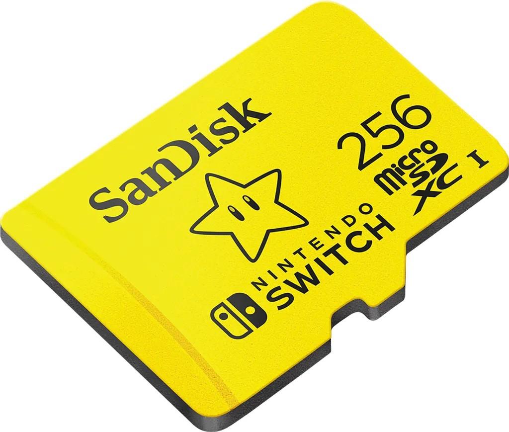 SanDisk® microSDXC™ UHS-I Speicherkarte für Nintendo Switch™ 256 GB, 100 MB/s