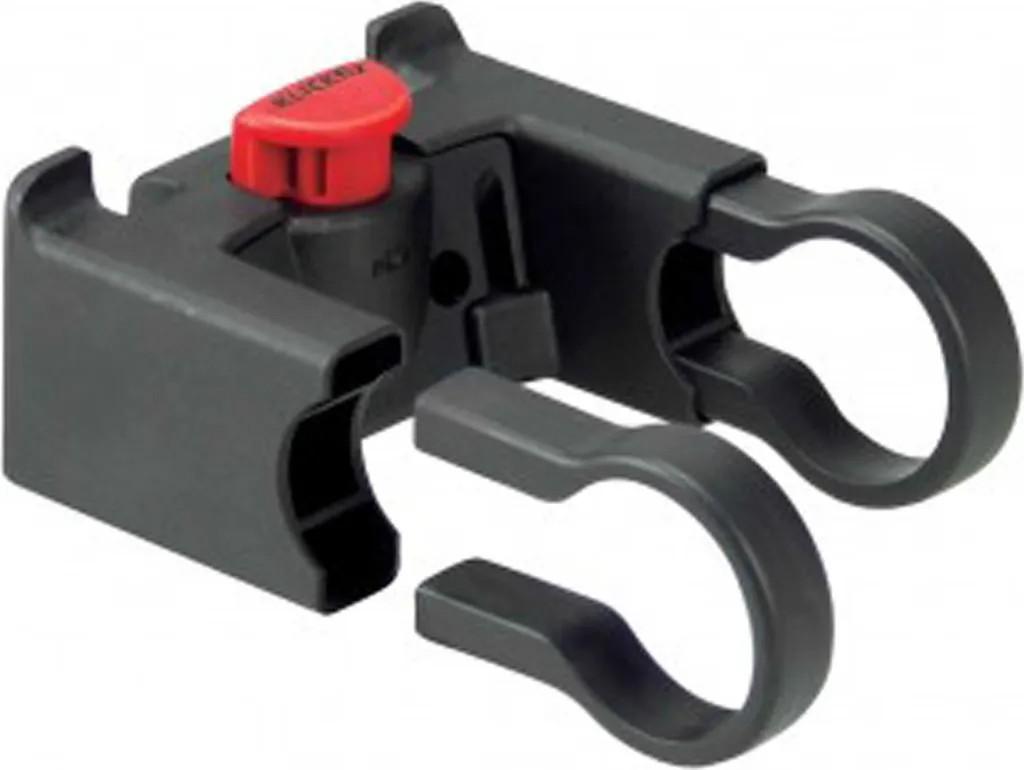 KLICKfix Lenker Adapter oversize, Adapter für Lenkerhalterung, Schwarz, Rot