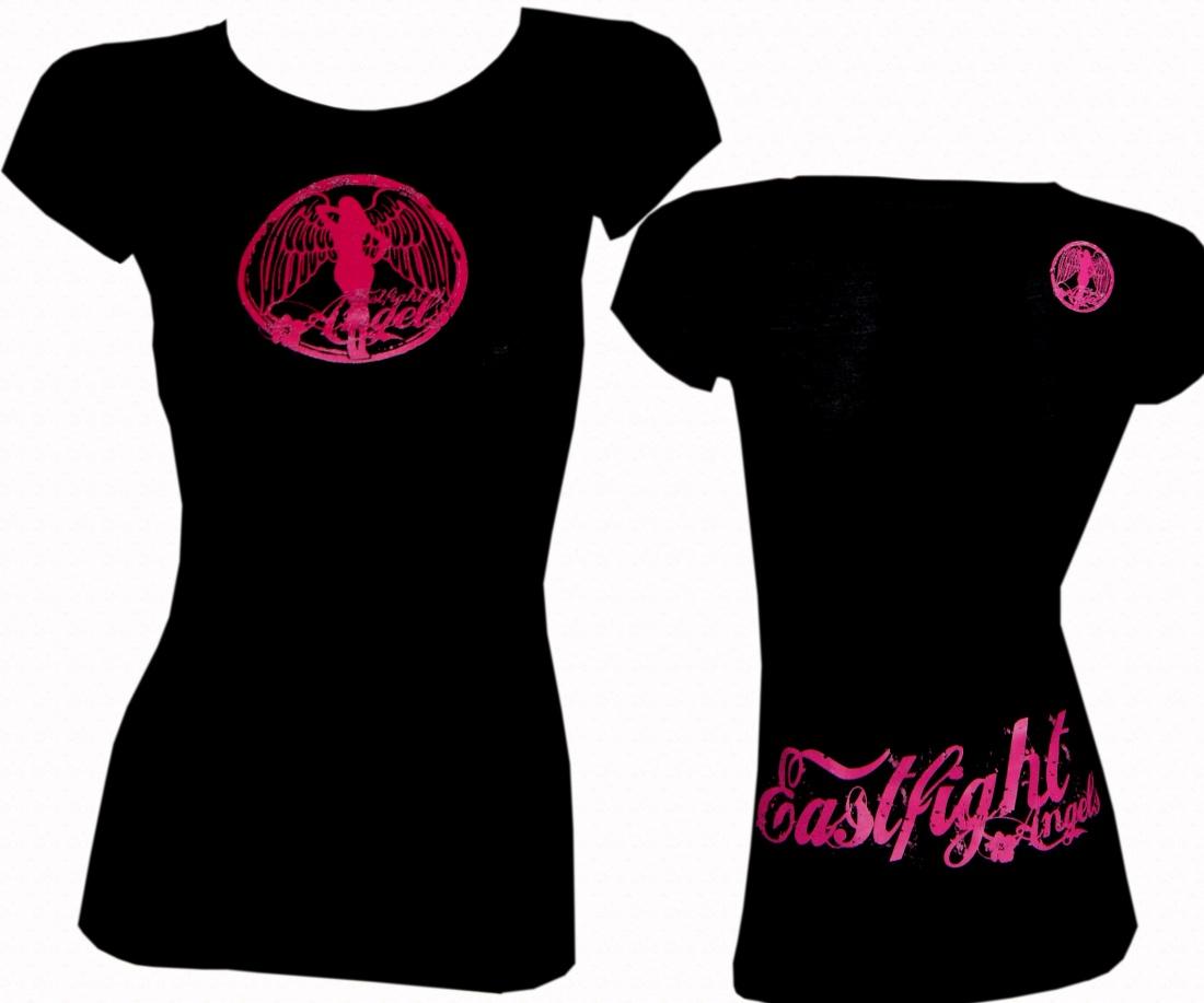 Eastfight Angels Damen T Shirt "Black"