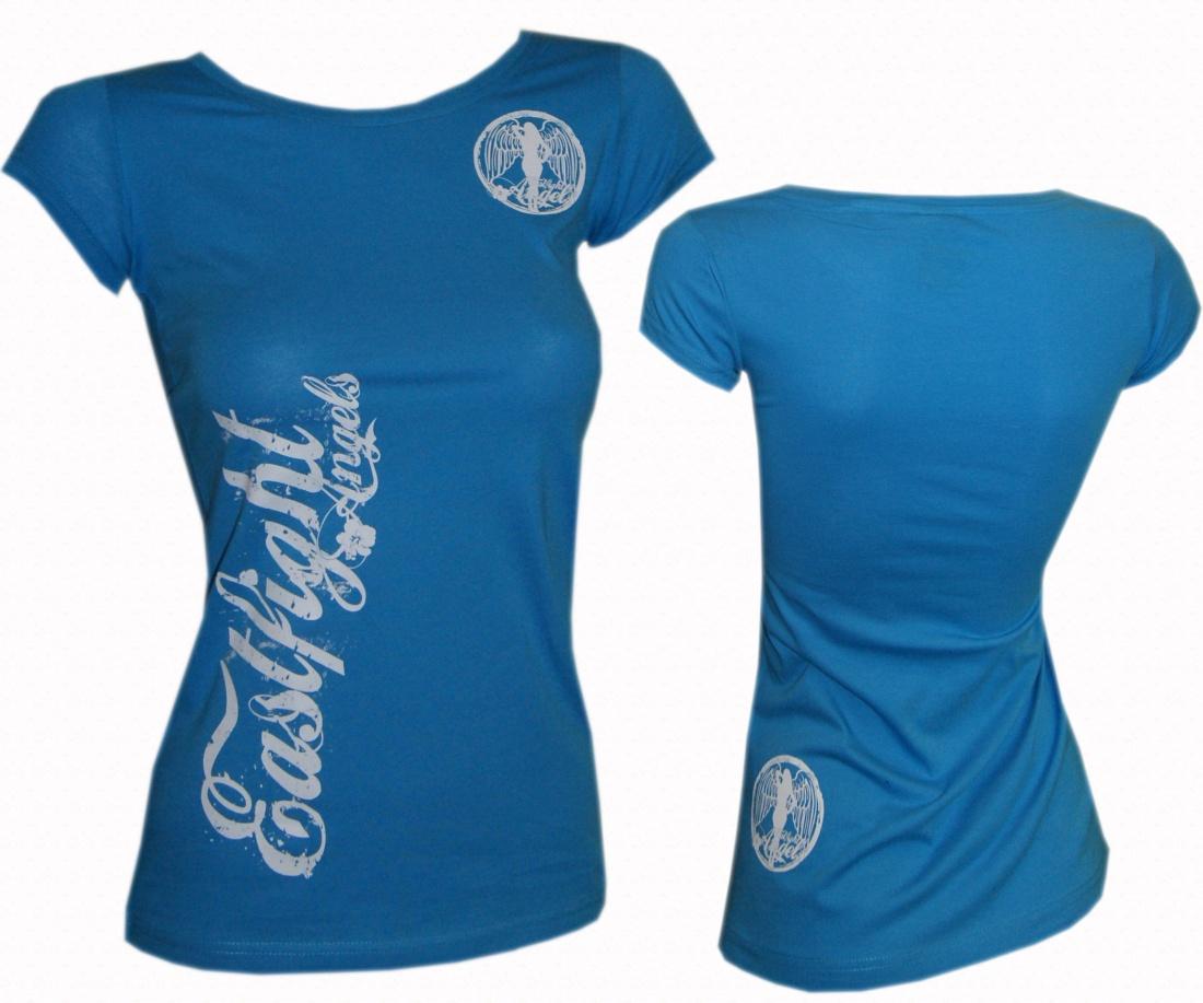 Eastfight Angels Damen T Shirt "Blue"