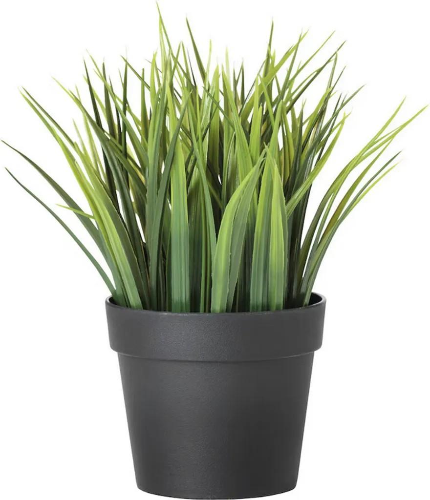 FEJKA Ikea Topfpflanze, künstlich, drinnen/draußen Gras, 9 cm