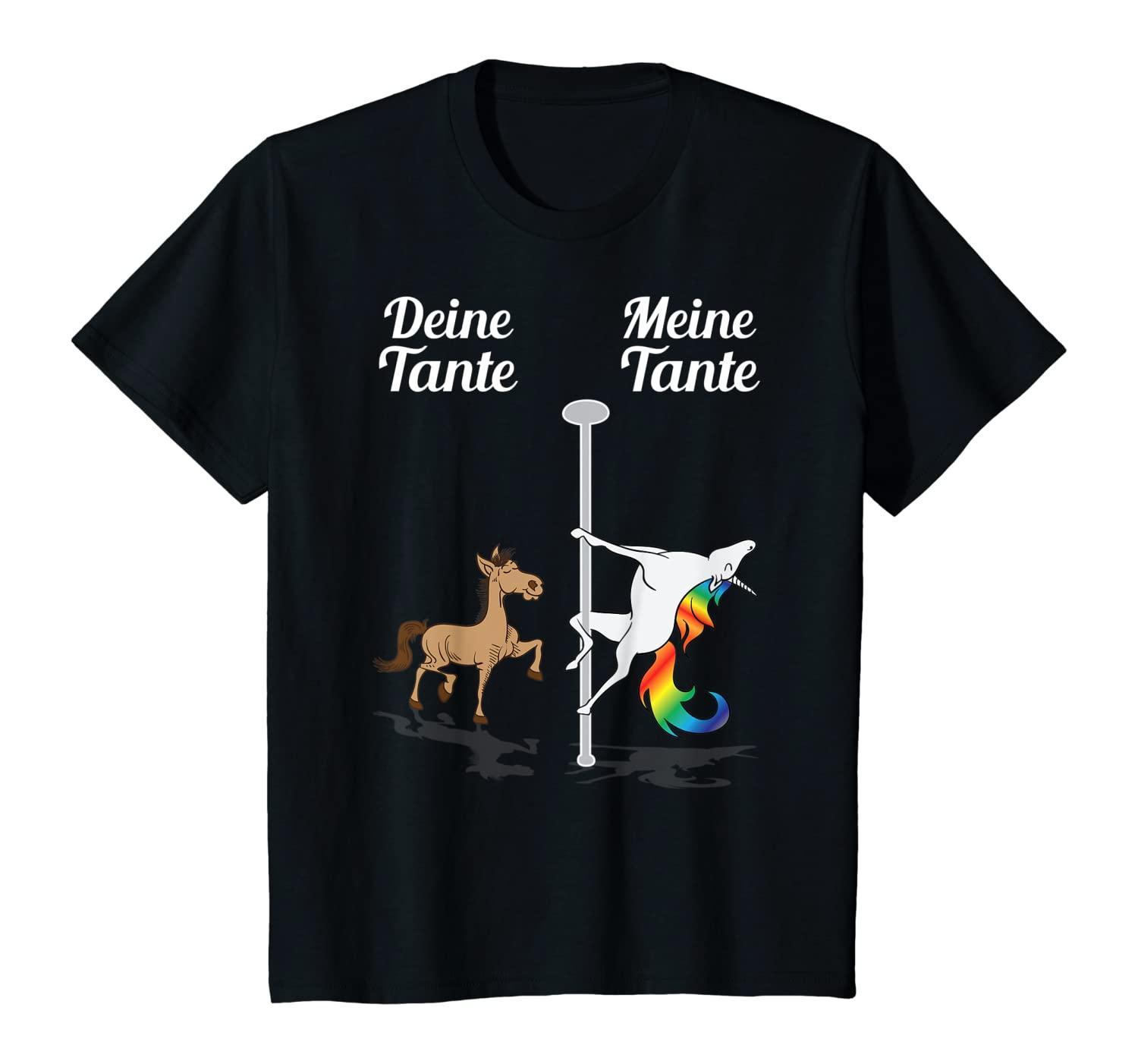 Kinder You Me Unicorn Deine Meine Tante Einhorn Tänzerin Familie T-Shirt