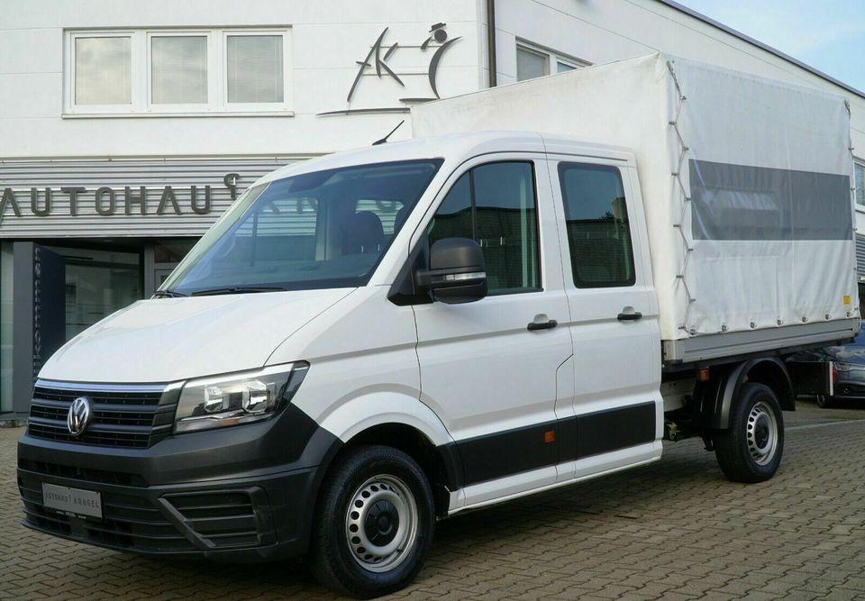 Volkswagen Crafter Pritsche 35 DOKA mittellang FWD 7Sitzer