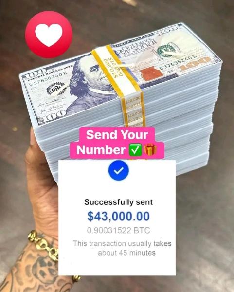Money giveaway