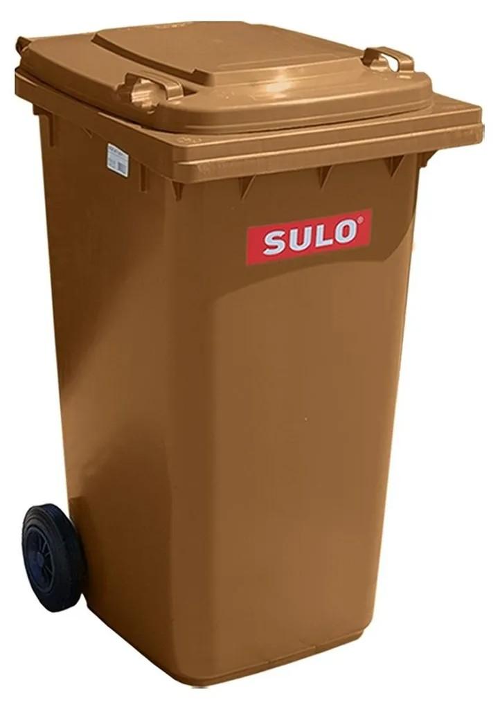 SULO Müllgroßbehälter 240l HDPE braun fahrbar,n.EN 840 - 1073717