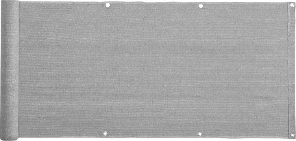 LIVARNO home Balkonsichtschutz Zaunsichtschutz, 600 x 75 cm Grau NEU