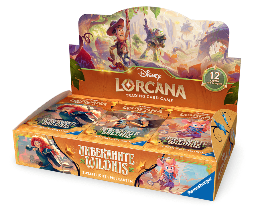 Disney Lorcana: Set 12 - Unbekannte Wildnis - Booster Packs 