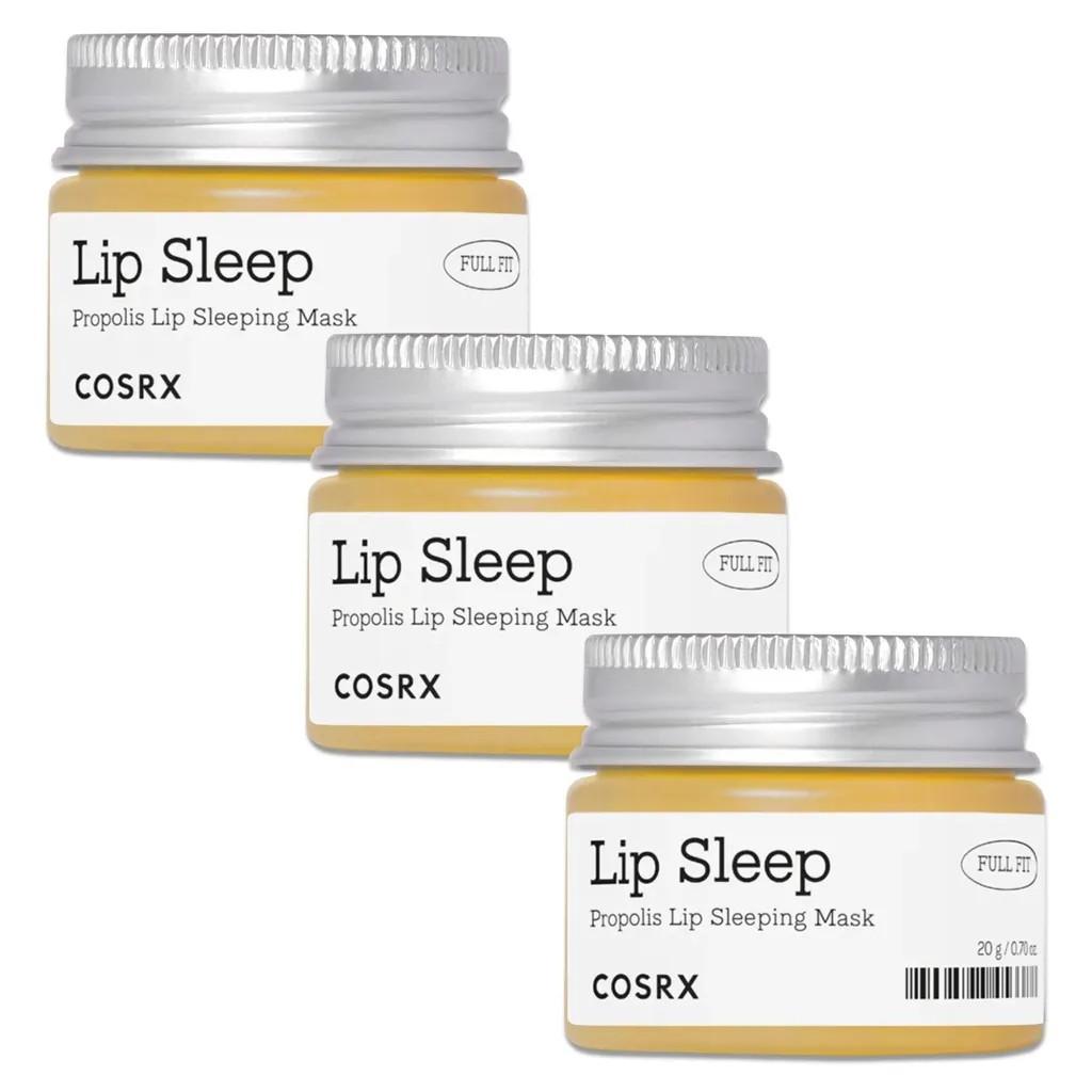 COSRX Lip Sleep Propolis Sleeping Mask Lippenflege 3x 20g